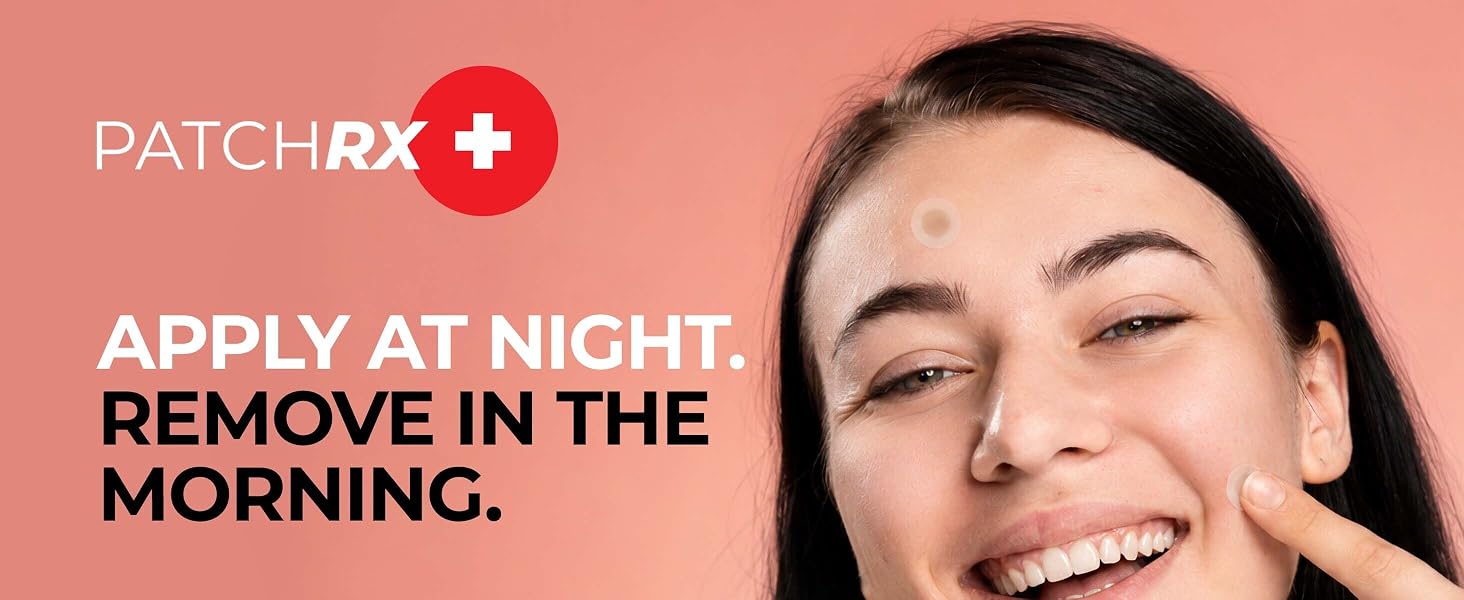 Apply at night. Remove in the morning.