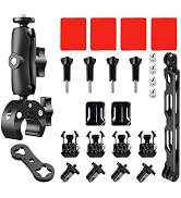 REFLEX CAMERA Action Camera Accessories Kit Compatible with GoPro Hero 13, 9-12, DJI Osmo Action ...