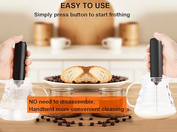 Versatile milk frother