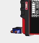 SAFEMATE PJS06 2500A Car Battery Jump Starter, Portable 12v Battery Booster, Jump Box and Charger...