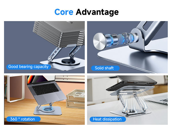 360-degree rotating notebook