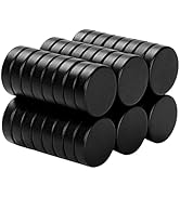 SMARTAKE 45 Pcs Refrigerator Magnets, Small Round Fridge Magnets, Multi-Use Premium Neodymium Off...