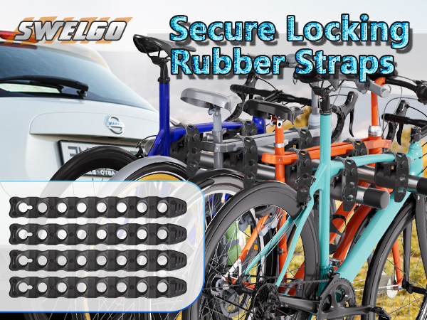 Bike Rack Strap replacement rubber straps bike straps for rack rubber tie down straps
