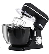 Kitchen in the box Stand Mixer, 4.5QT+5QT Two bowls Kitchen Mixer, Matte Food Mixer for Daily Use...