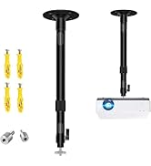 2-Be-Best Upgraded Longer Projector Mount, Extending Projector Ceiling Mount Projectors Wall Moun...