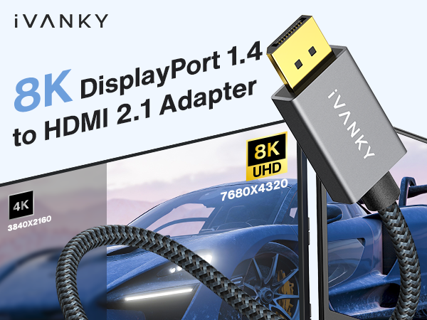 Active DisplayPort to HDMI Adapter