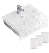 Beard Hair Catcher for Sink, Beard Bib Pack of 60, Disposable Beard Beard Catcher for Shaving, Si...