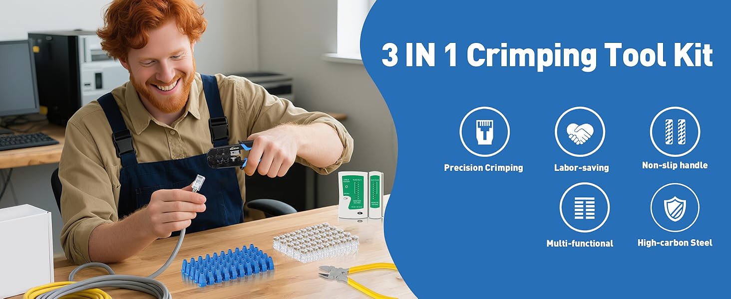3 in 1 crimping tool kit