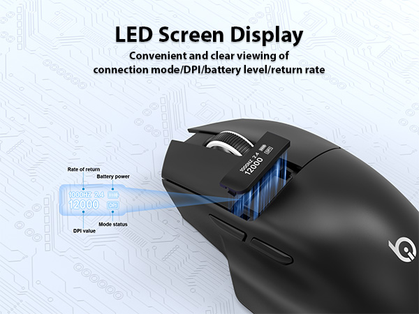 mouse with screen multi device mouse mouse for big hands