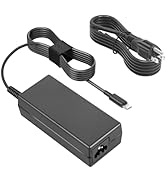 65W 45W USB C Laptop Charger Universal for Lenovo ThinkPad/HP Chromebook, Fast Charging Type C Co...