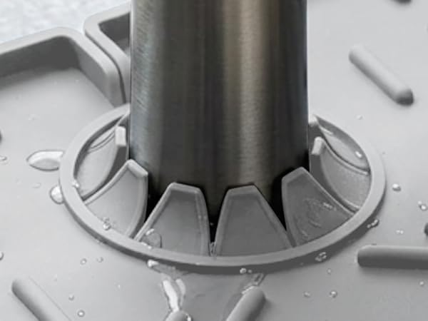 Silicone Faucet Mat Drip Catcher Drying Tray Mat Dish Kitchen Accessories Sink Splash Guard