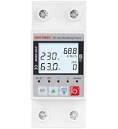 SINOTIMER WiFi Smart Energy Meter AC 63A 80-300V WiFi Smart Earth Leakage Over Under Voltage Prot...