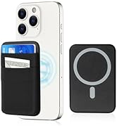 Senose Magnetic Wallet Compatible for Magsafe, Stretchy Magnet Phone Wallet Card Holder for Back ...