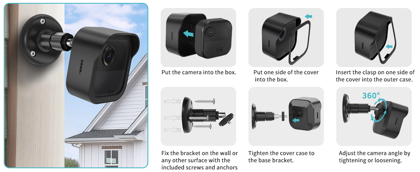 blink 4 outdoor camera mount