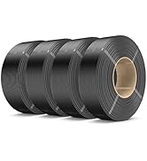SUNLU 4KG Silk PLA Plus Filament Refill, No-Spool 3D Printer Silk Filament 1.75mm for Reusable Sp...