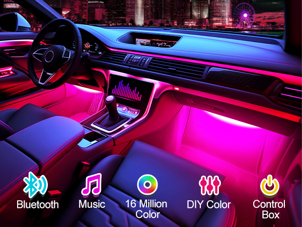 YiLaie LED Car Lights Interior