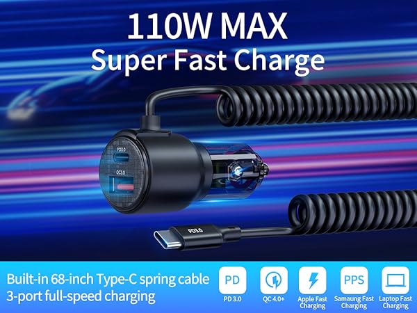 USB-C Car Charger