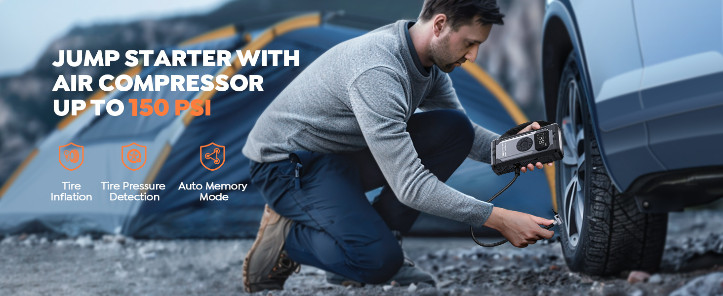 jumper cables with battery pack