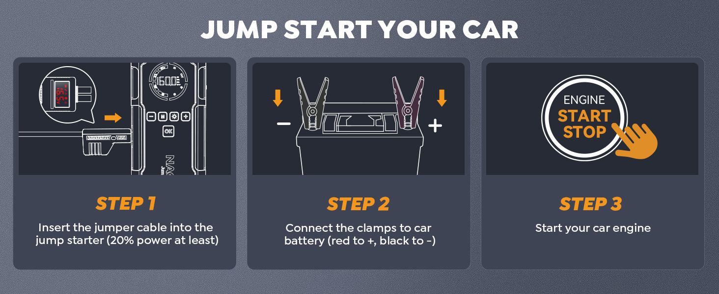 jump start battery pack