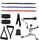 Davllin Baseball Resistance Trainer,Training Aid for Baseball Softball Pitchers,Interchangeable G...