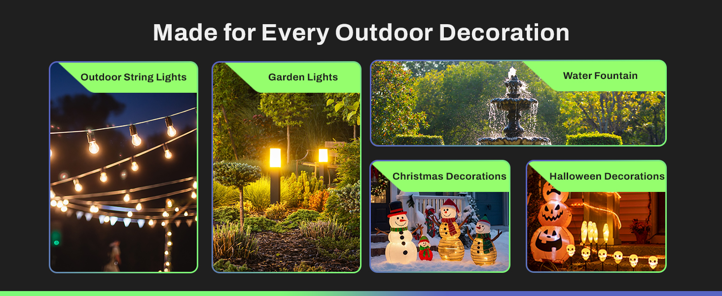 outdoor lights timer