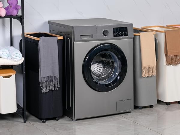 laundry hamper with wheel