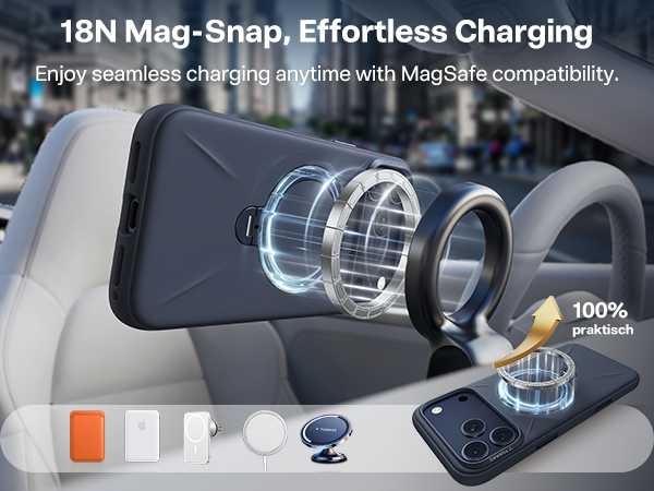 strong magnetic case for 17 pro
