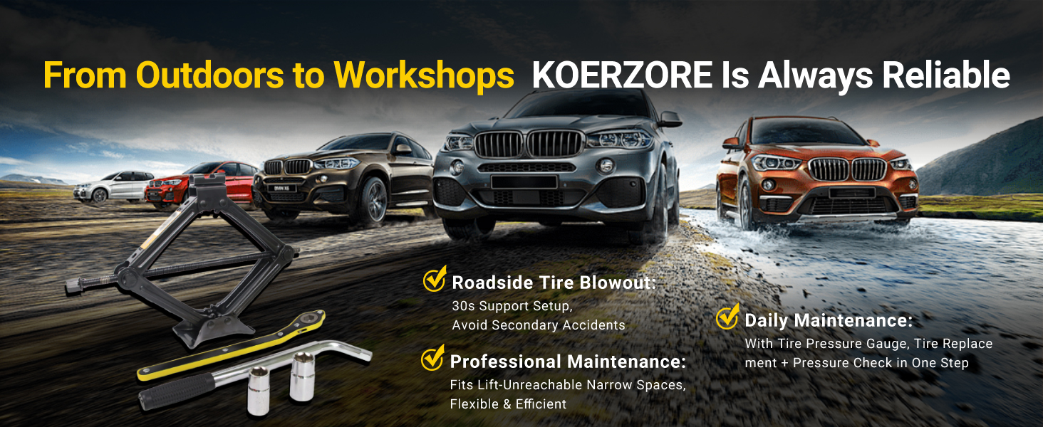 From outdoors to workshops, KOERZORE is always reliable
