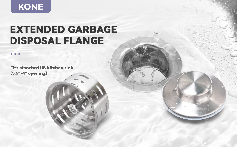 garbage disposal flange
