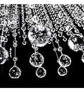 Clear Crystal Beads Hanging Wedding Decorations for centerpieces Beads Garland Curtain Chandelier...
