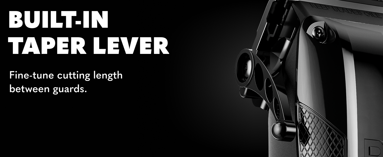 The Beard Club Beard Trimmer for men professional barber quality buzzer with adjustable guards