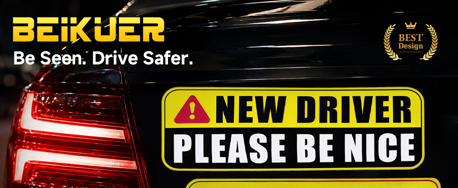 student driver magnet for car new stickers magnets sign please be patient magnetic signs bumper