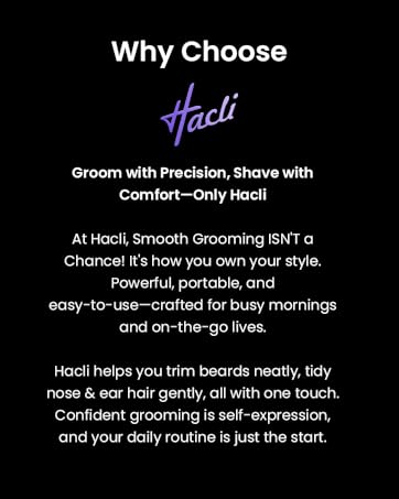 hacli men grooming kit