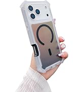 Losin Compatible with iPhone 17 Pro Max Case, Dazzling Gradient Iridesence Laser Case [Compatible...