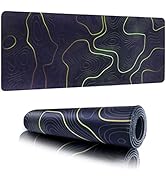 Viorichve Gaming Mouse Pad XXL Extended Large Desk Pad Mat Keyboard Laptop Computer Mousepad with...