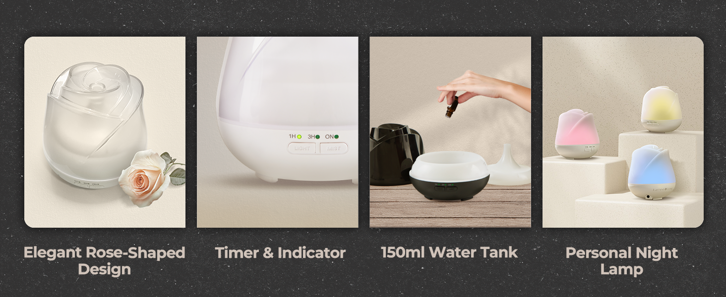 Earnest Living Rose Diffuser