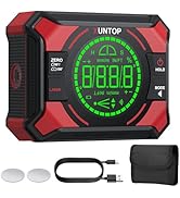 XUNTOP 4x90/2x180°(0.01°) Digital Angle Finder with Dual Laser Digital Angle Gauge with Bottom an...