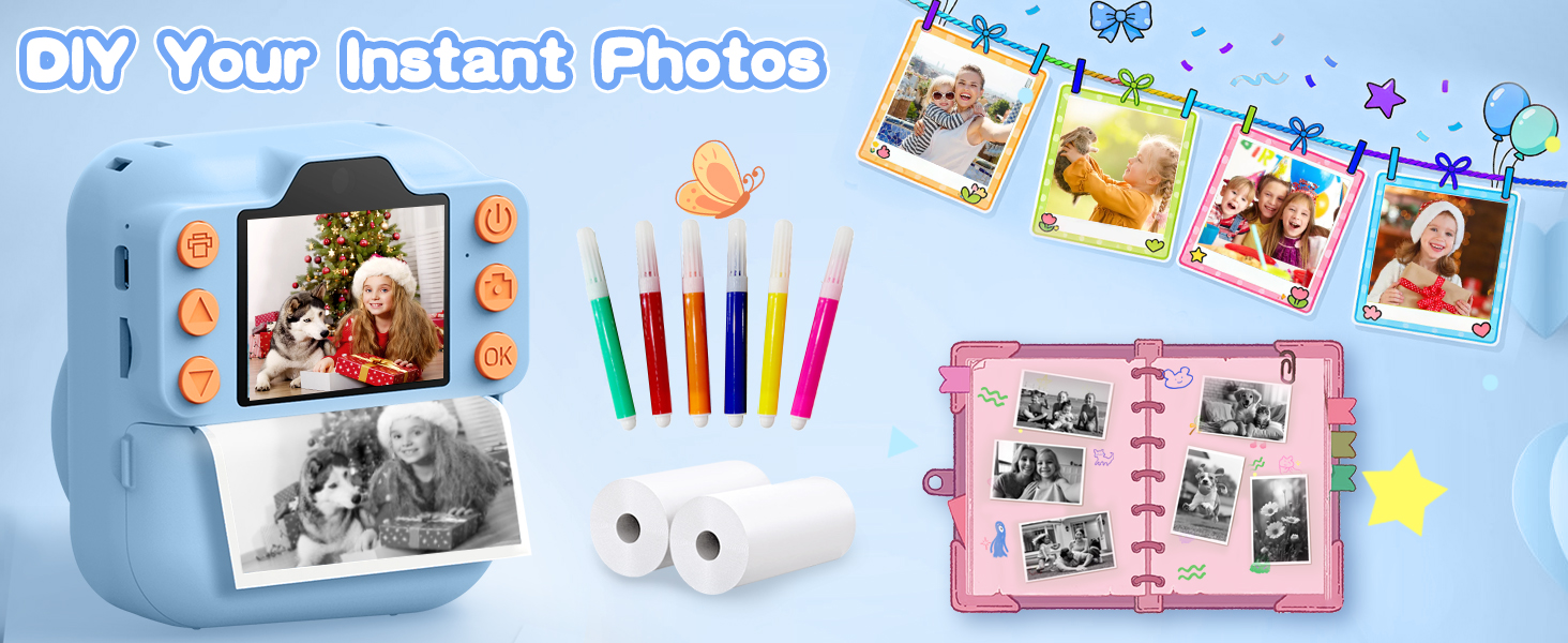 instant print camera