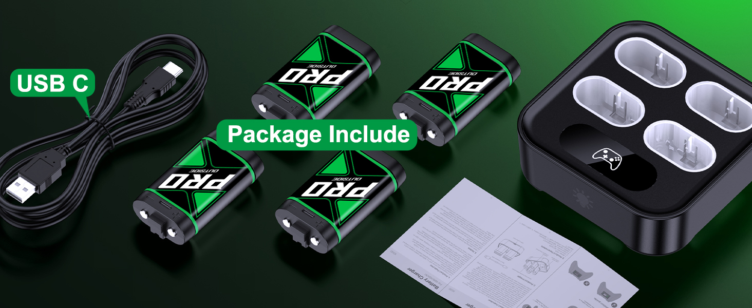 Rechargeable Battery Pack for xbox