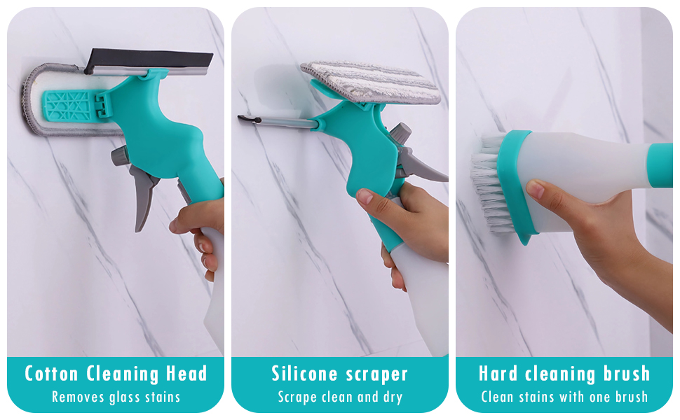 Scraper Brush Spray and Brush