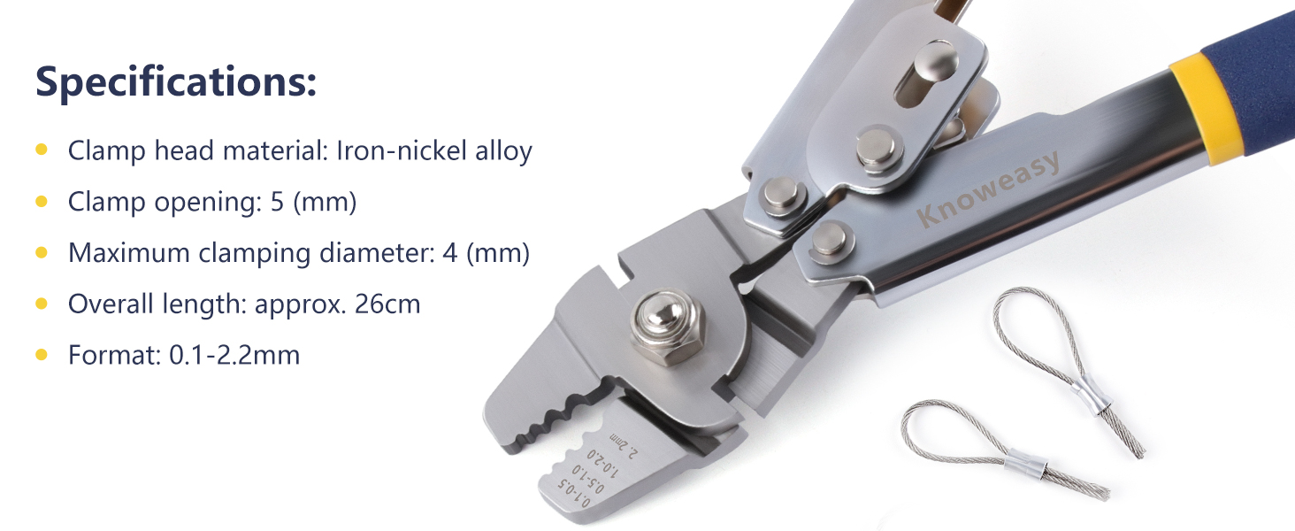 Wire Rope Crimping Tool