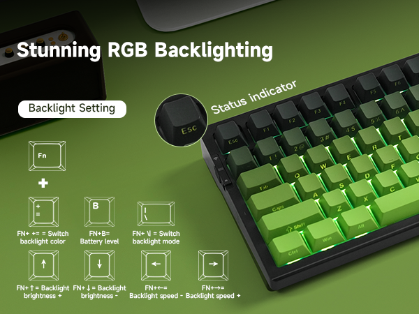 gaming keyboard, mechanical keyboard, creamy keyboard, wireless gaming keyboard,keyboard gaming