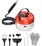 Steam Cleaner with Smart Touch Screen 2500W High Temperature High Pressure Steam Cleaner with 3 B...