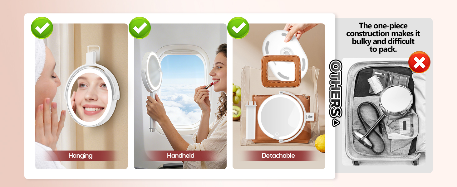 lighted mirror for vanity; light up mirror for vanity