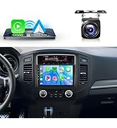 4G+64G Android Car Stereo for Mitsubishi Pajero 4 V80 V90 2006-2014, Wireless Carplay Android Aut...