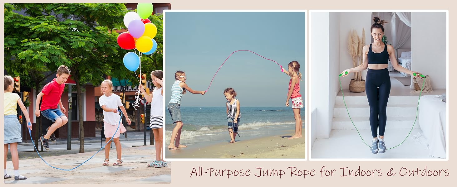 Designed for maximum speed, this rope is great for both beginners and pros.