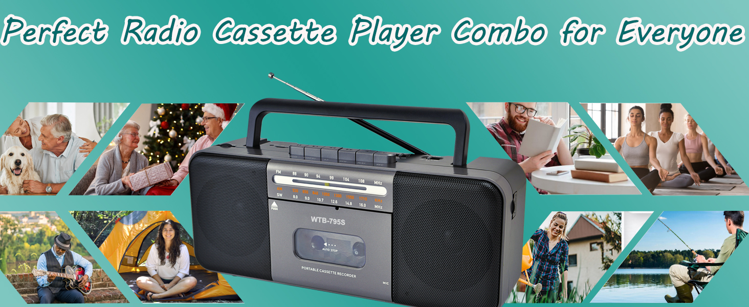 tape player enjoy music time