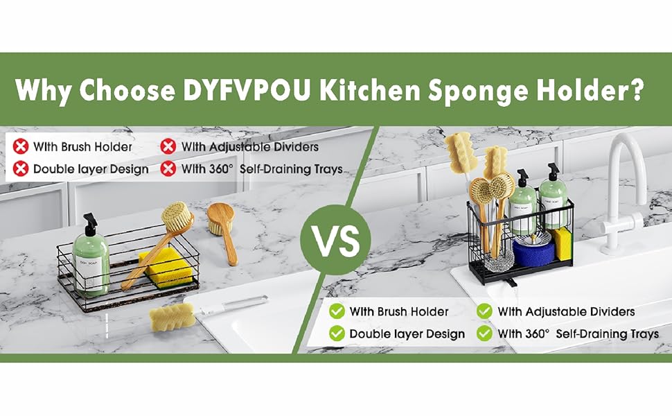 Sink Caddy Sponge Holder