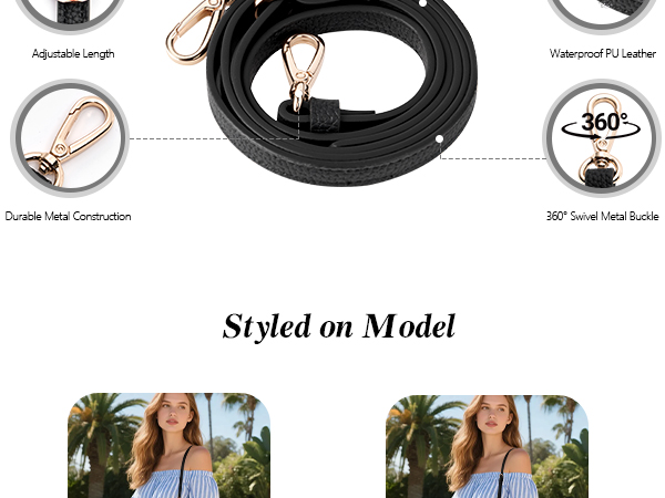 leather purse strap