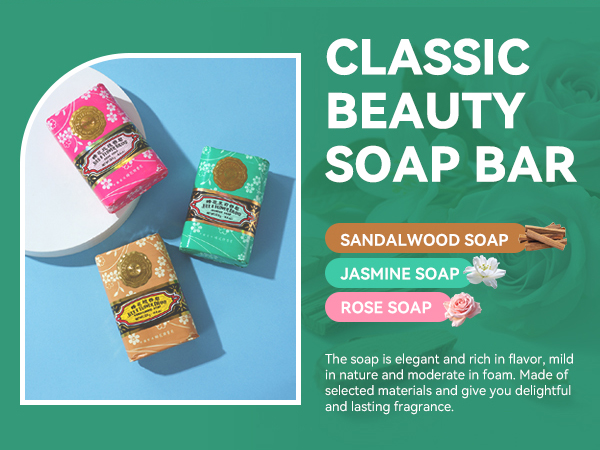 bee flower bath soap